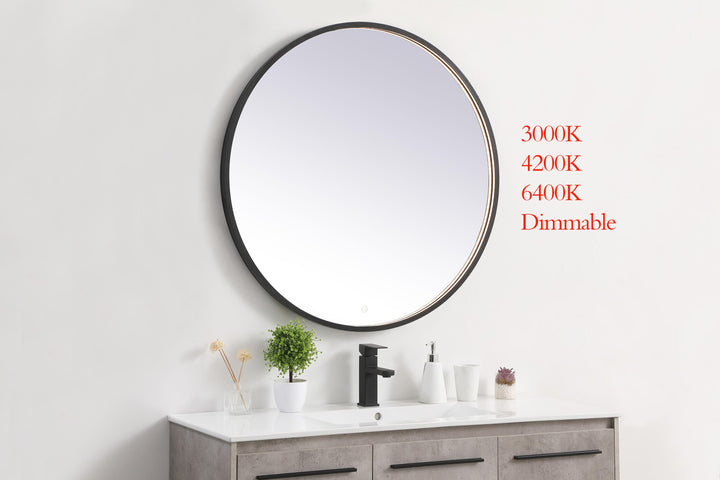 Pier Round LED Mirror by Elegant - view 51