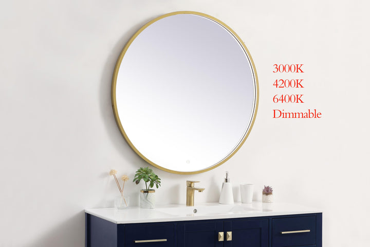 Pier Round LED Mirror by Elegant - view 57