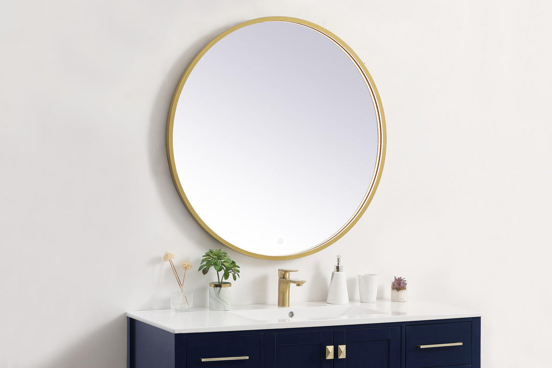 Pier Round LED Mirror by Elegant - view 59