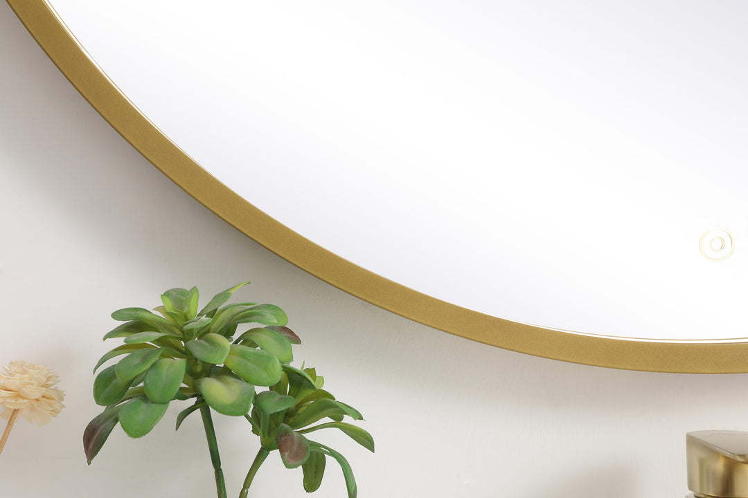 Pier Round LED Mirror by Elegant - view 60