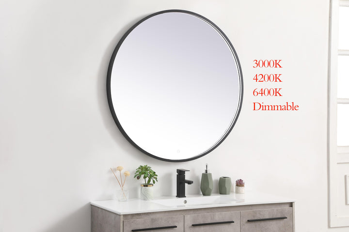 Pier Round LED Mirror by Elegant - view 63