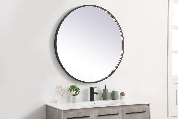 Pier Round LED Mirror by Elegant - view 65