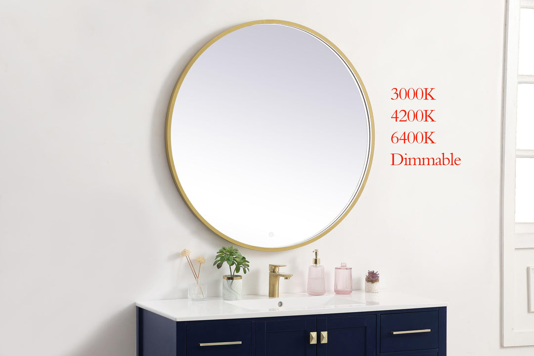 Pier Round LED Mirror by Elegant - view 69