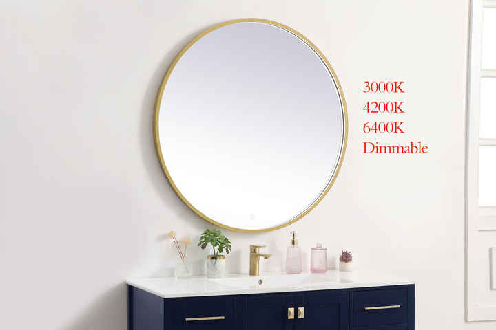 Pier Round LED Mirror by Elegant - view 69