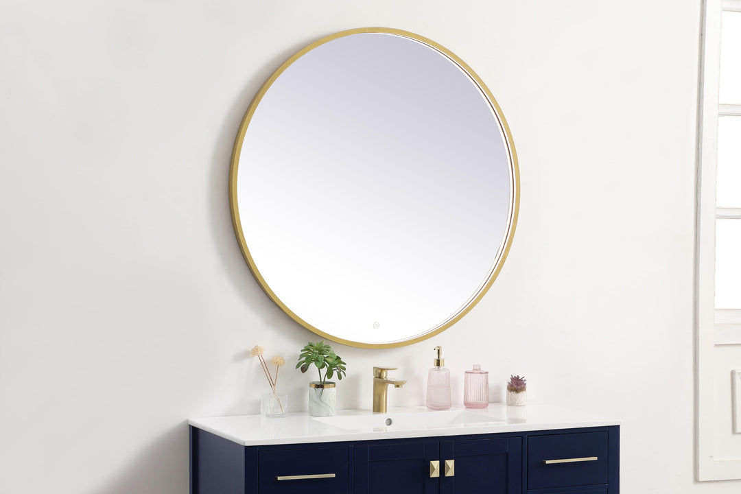 Pier Round LED Mirror by Elegant - view 70