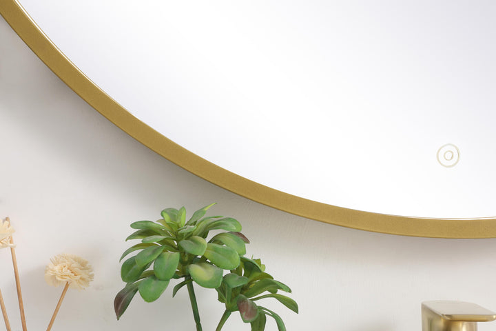 Pier Round LED Mirror by Elegant - view 72