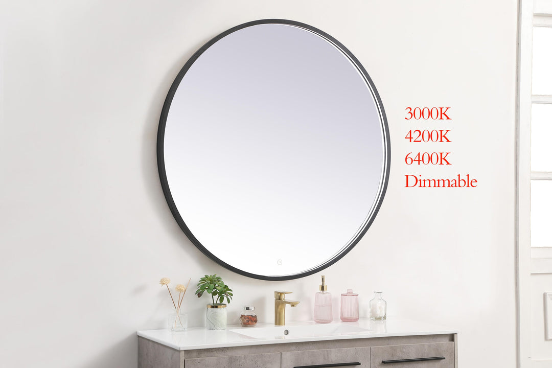 Pier Round LED Mirror by Elegant - view 75