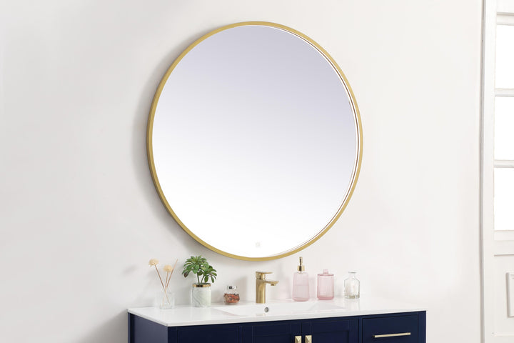 Pier Round LED Mirror by Elegant - view 84