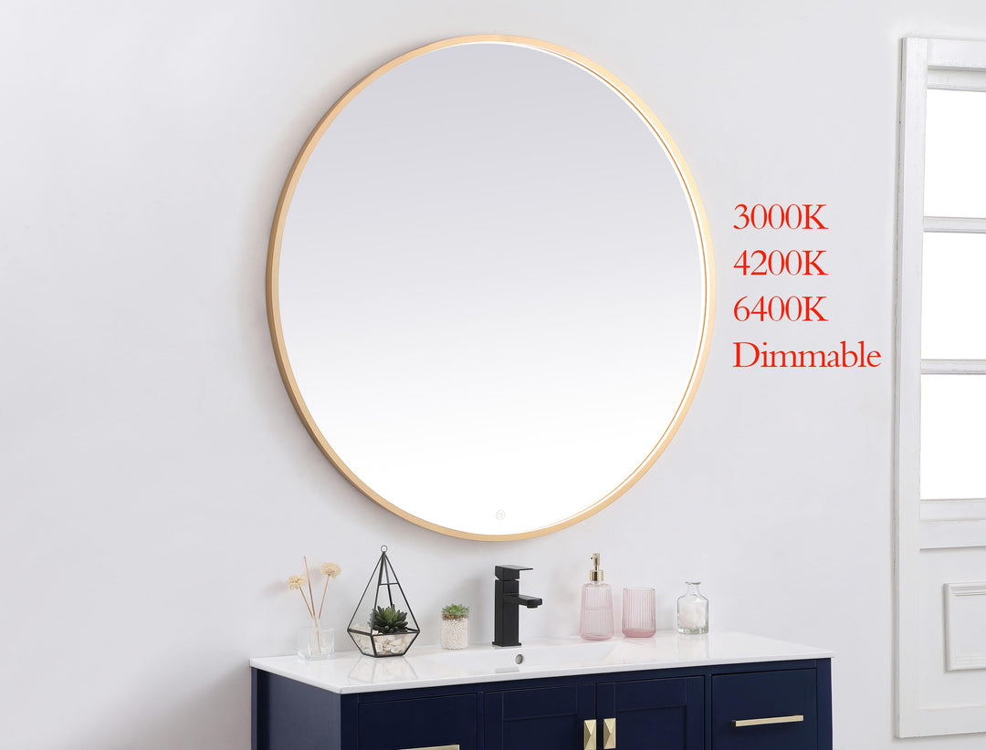 Pier Round LED Mirror by Elegant - view 93