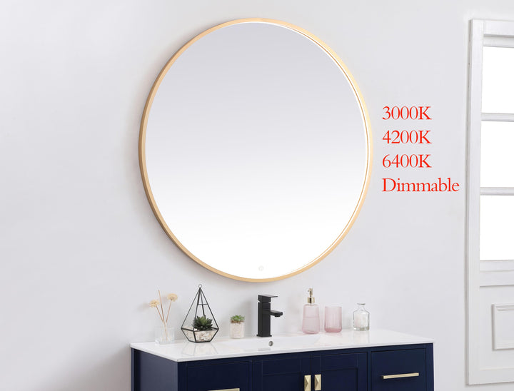Pier Round LED Mirror by Elegant - view 93