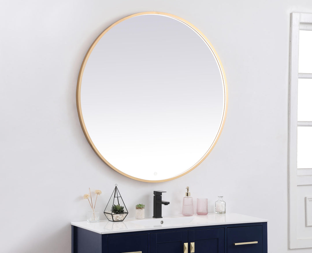 Pier Round LED Mirror by Elegant - view 94