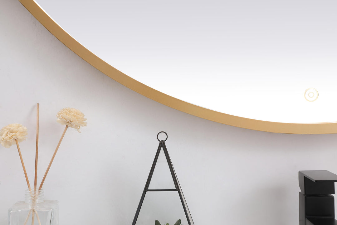 Pier Round LED Mirror by Elegant - view 96