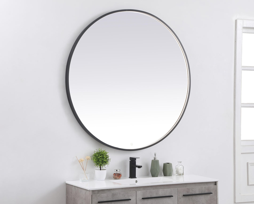 Pier Round LED Mirror by Elegant - view 100