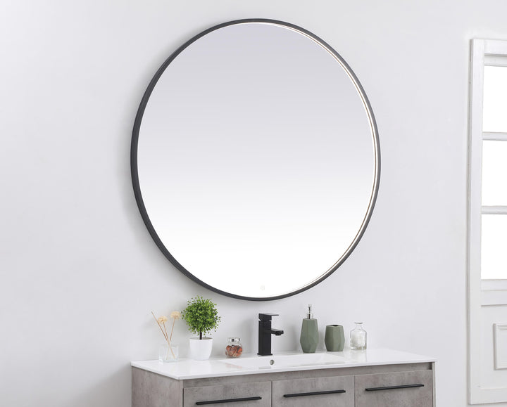 Pier Round LED Mirror by Elegant - view 100