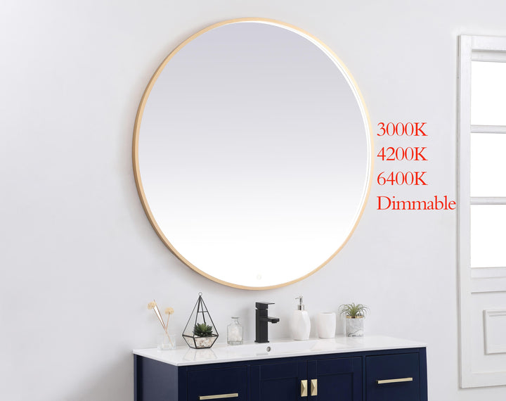 Pier Round LED Mirror by Elegant - view 105