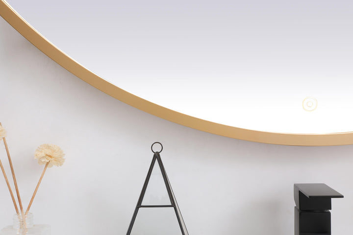 Pier Round LED Mirror by Elegant - view 108