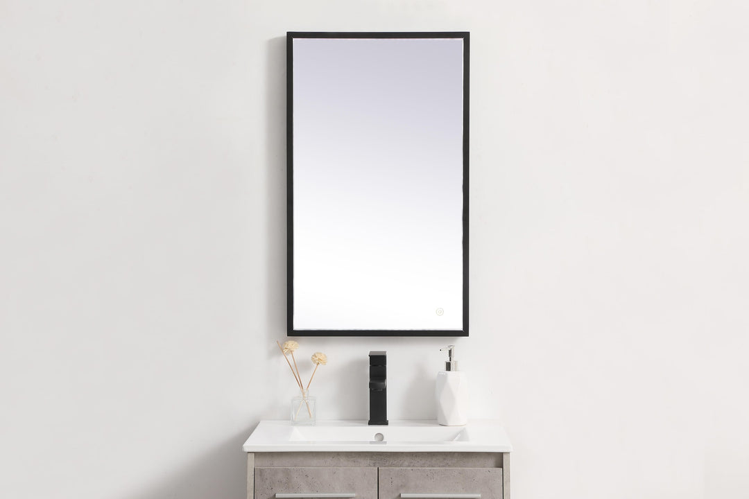 Pier Rectangle LED Mirror by Elegant - view 2