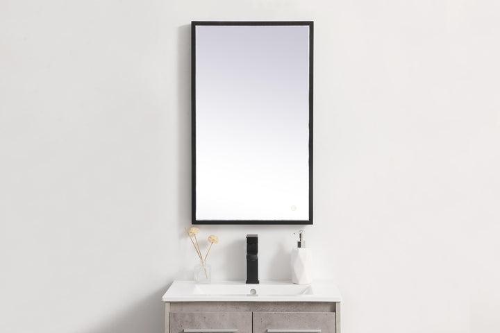 Pier Rectangle LED Mirror by Elegant - view 2