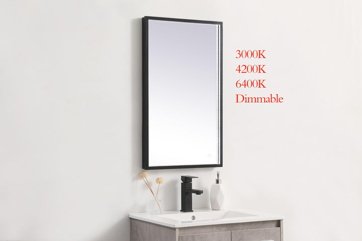 Pier Rectangle LED Mirror by Elegant - view 3