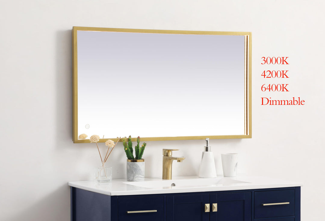 Pier Rectangle LED Mirror by Elegant - view 45