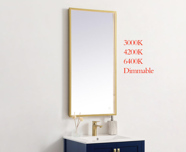 Pier Rectangle LED Mirror by Elegant - view 57