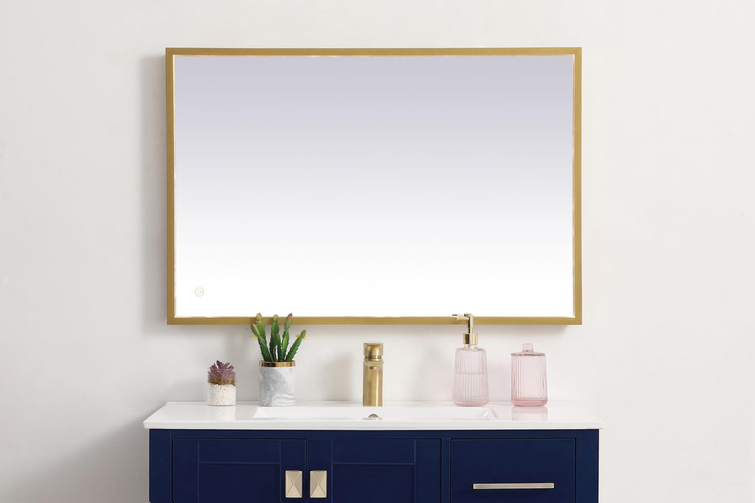 Pier Rectangle LED Mirror by Elegant - view 80