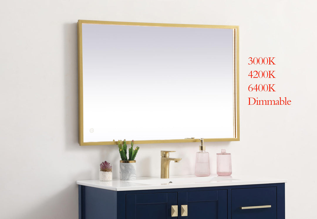 Pier Rectangle LED Mirror by Elegant - view 81