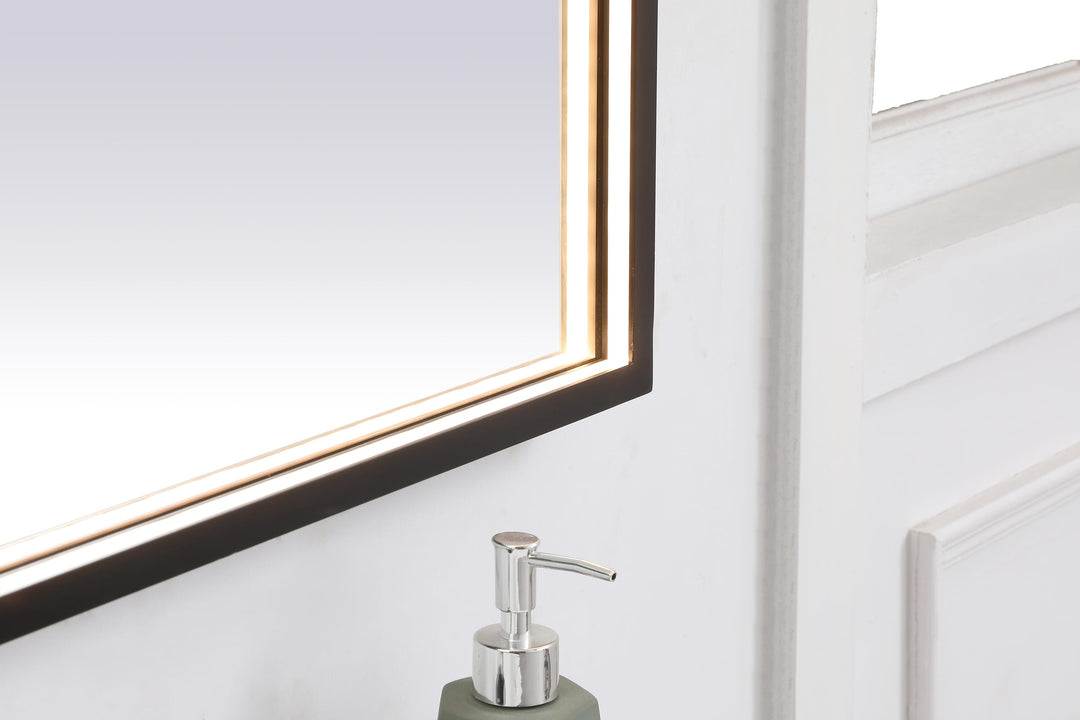 Pier Square LED Mirror by Elegant - view 7