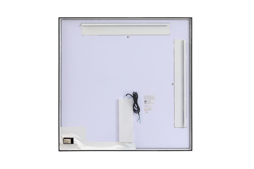 Pier Square LED Mirror by Elegant - view 9