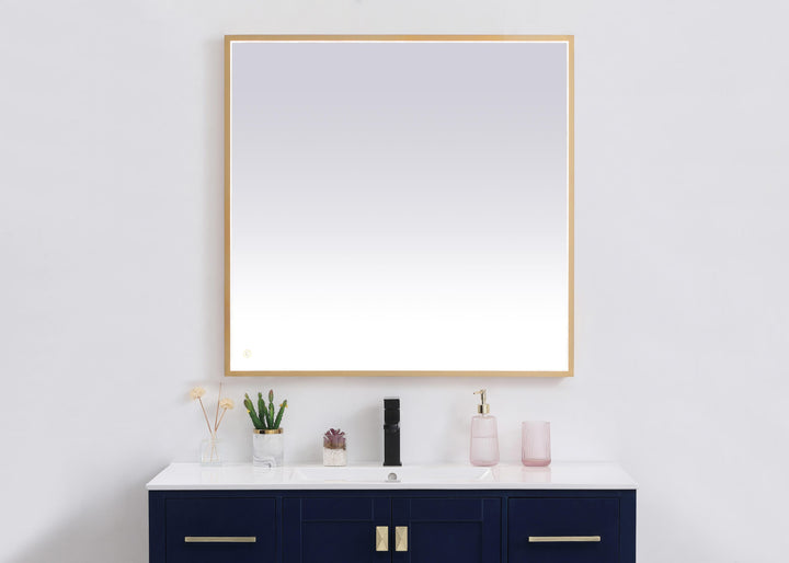 Pier Square LED Mirror by Elegant - view 12
