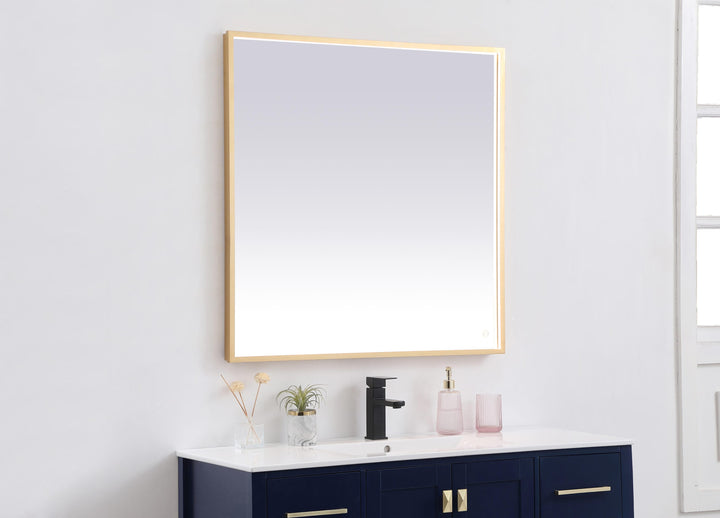 Pier Square LED Mirror by Elegant - view 14