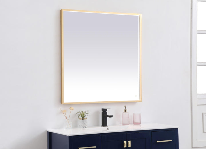 Pier Square LED Mirror by Elegant - view 15