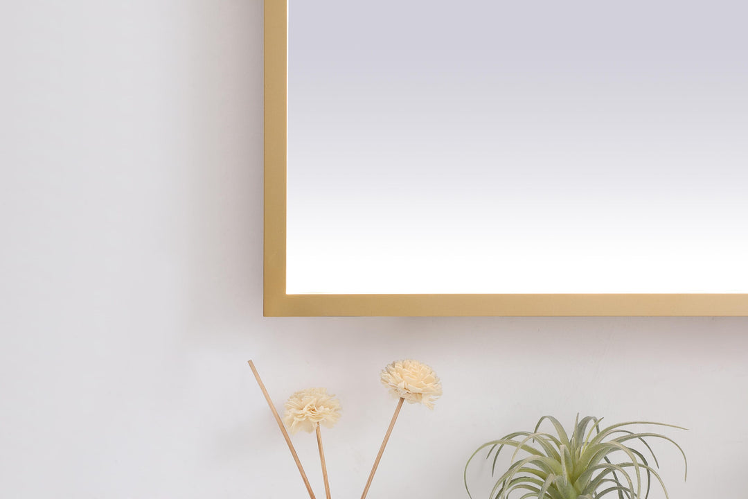 Pier Square LED Mirror by Elegant - view 16