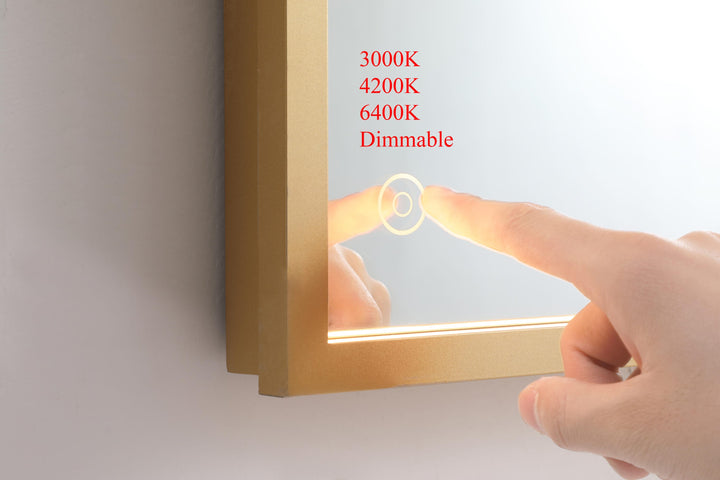 Pier Square LED Mirror by Elegant - view 20