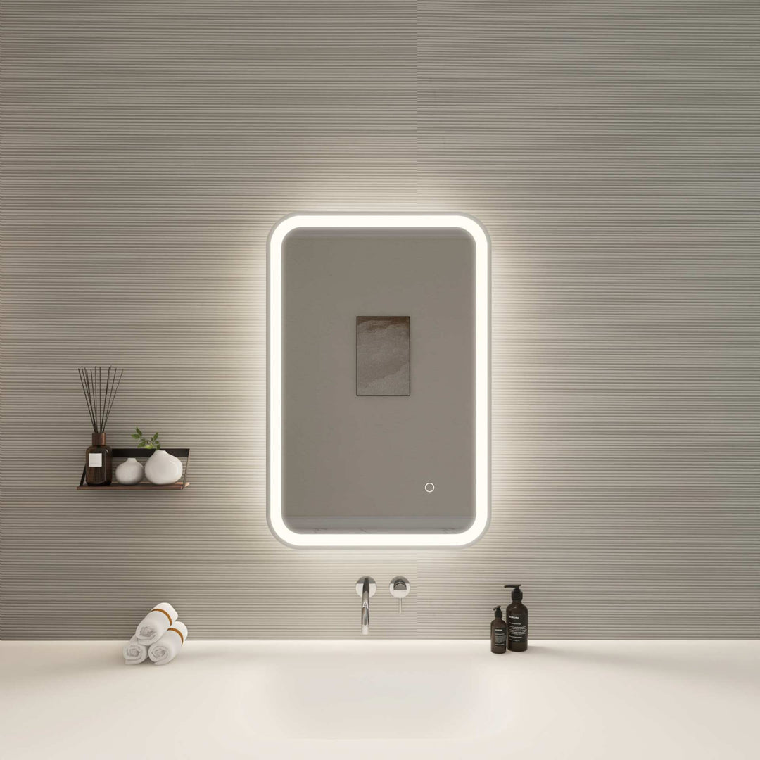 Framed LED Round Mirror II by Elegant - view 14