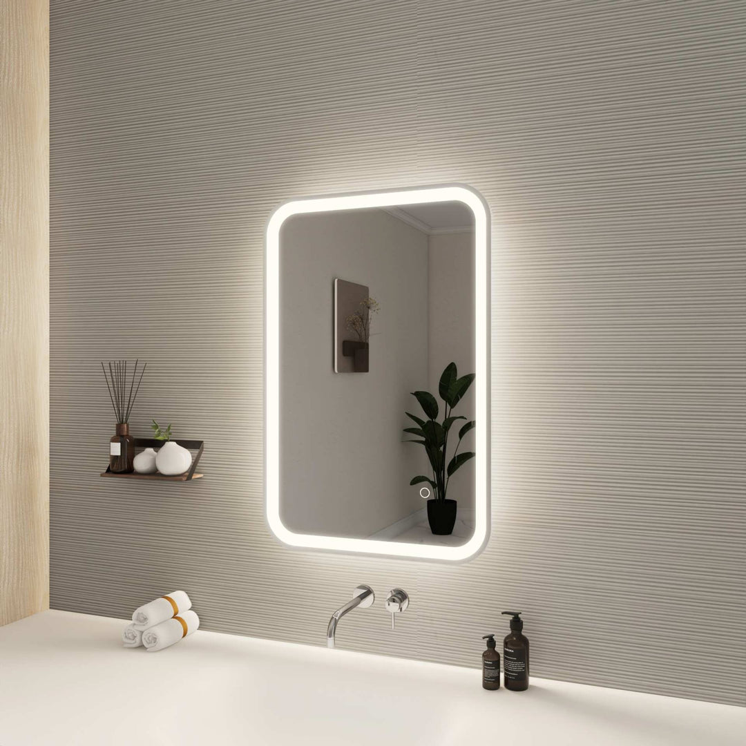 Framed LED Round Mirror II by Elegant - view 15