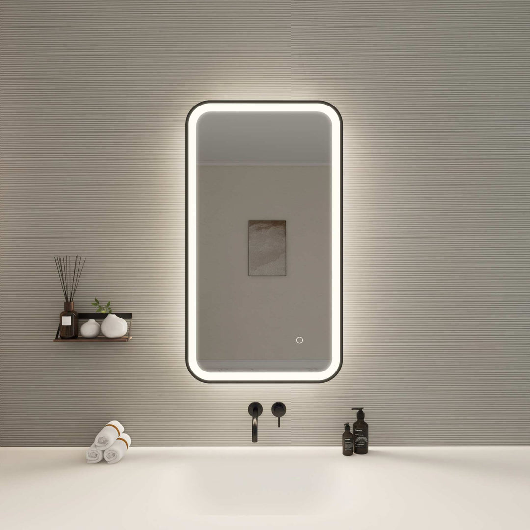 Framed LED Round Mirror II by Elegant - view 20