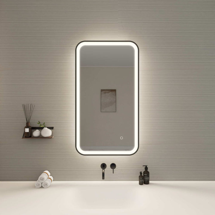 Framed LED Round Mirror II by Elegant - view 20