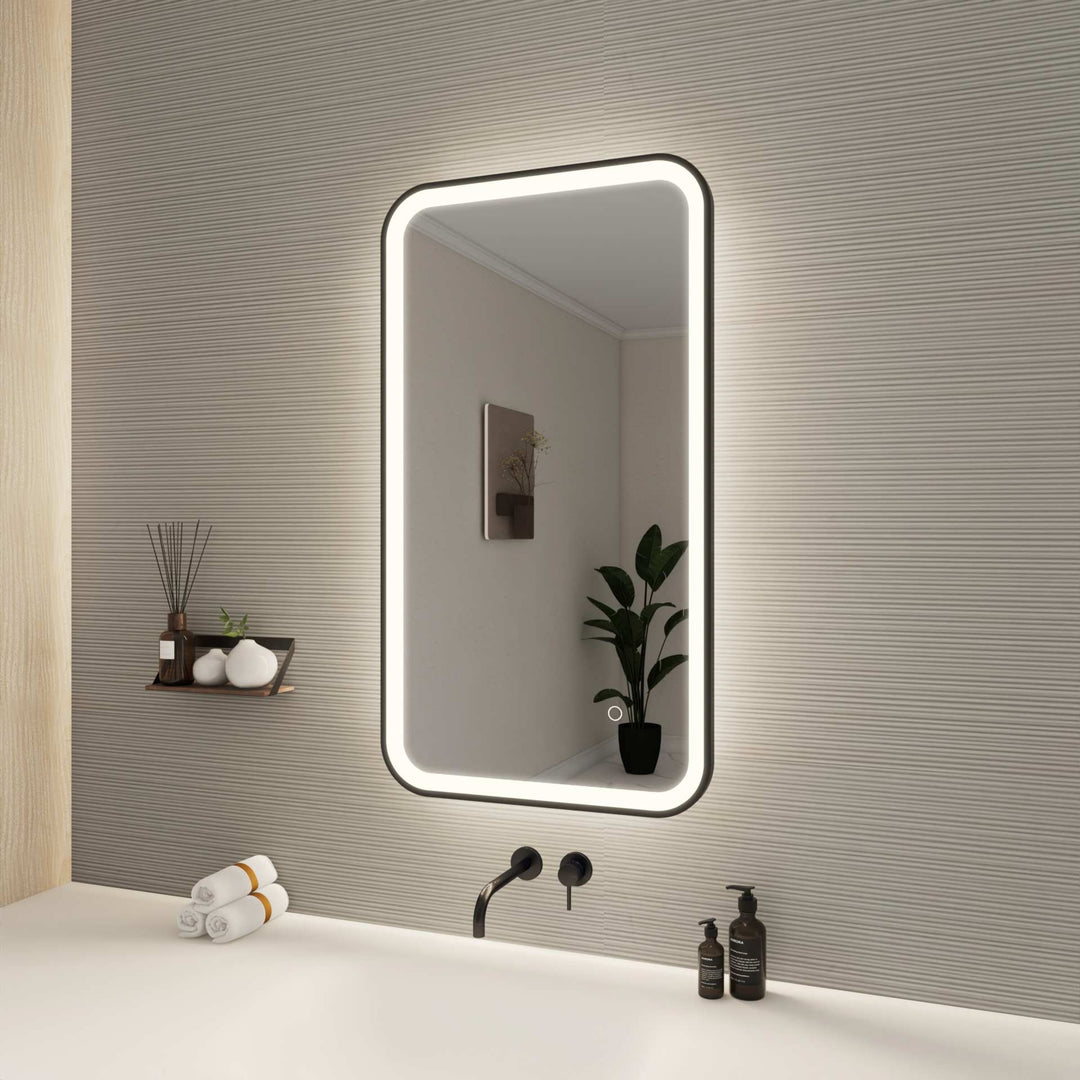 Framed LED Round Mirror II by Elegant - view 21