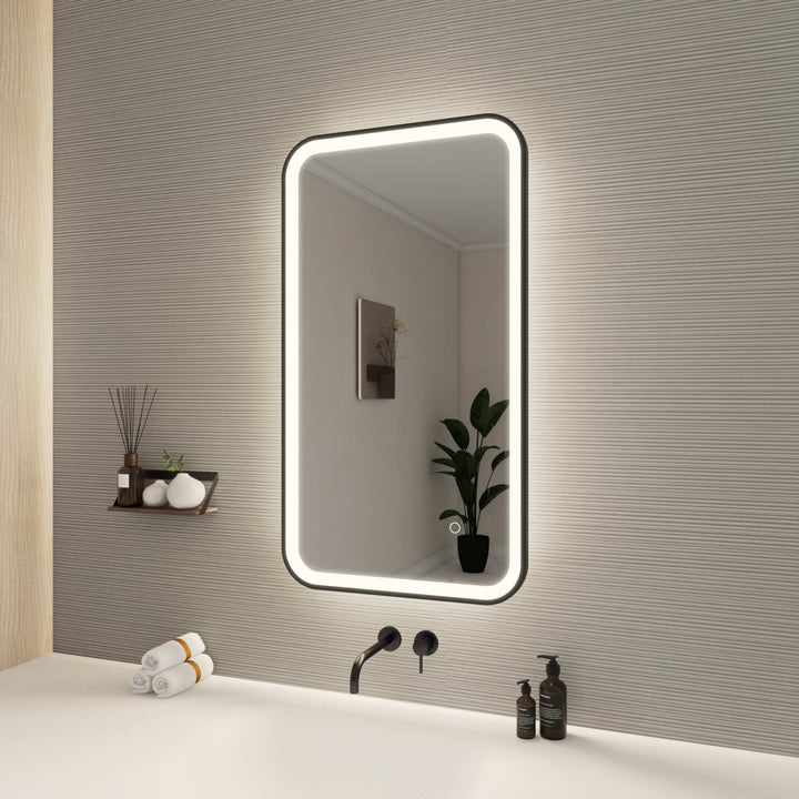 Framed LED Round Mirror II by Elegant - view 21