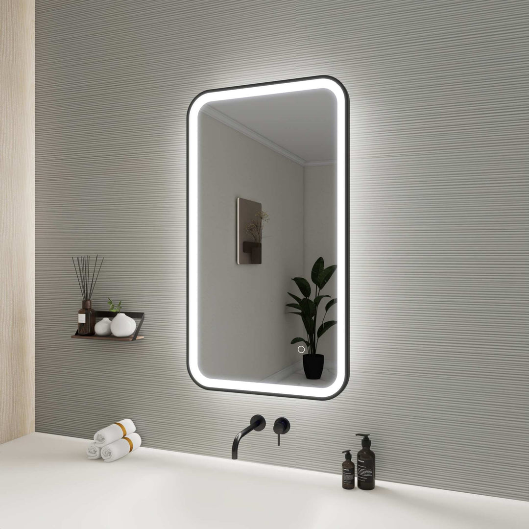 Framed LED Round Mirror II by Elegant - view 22