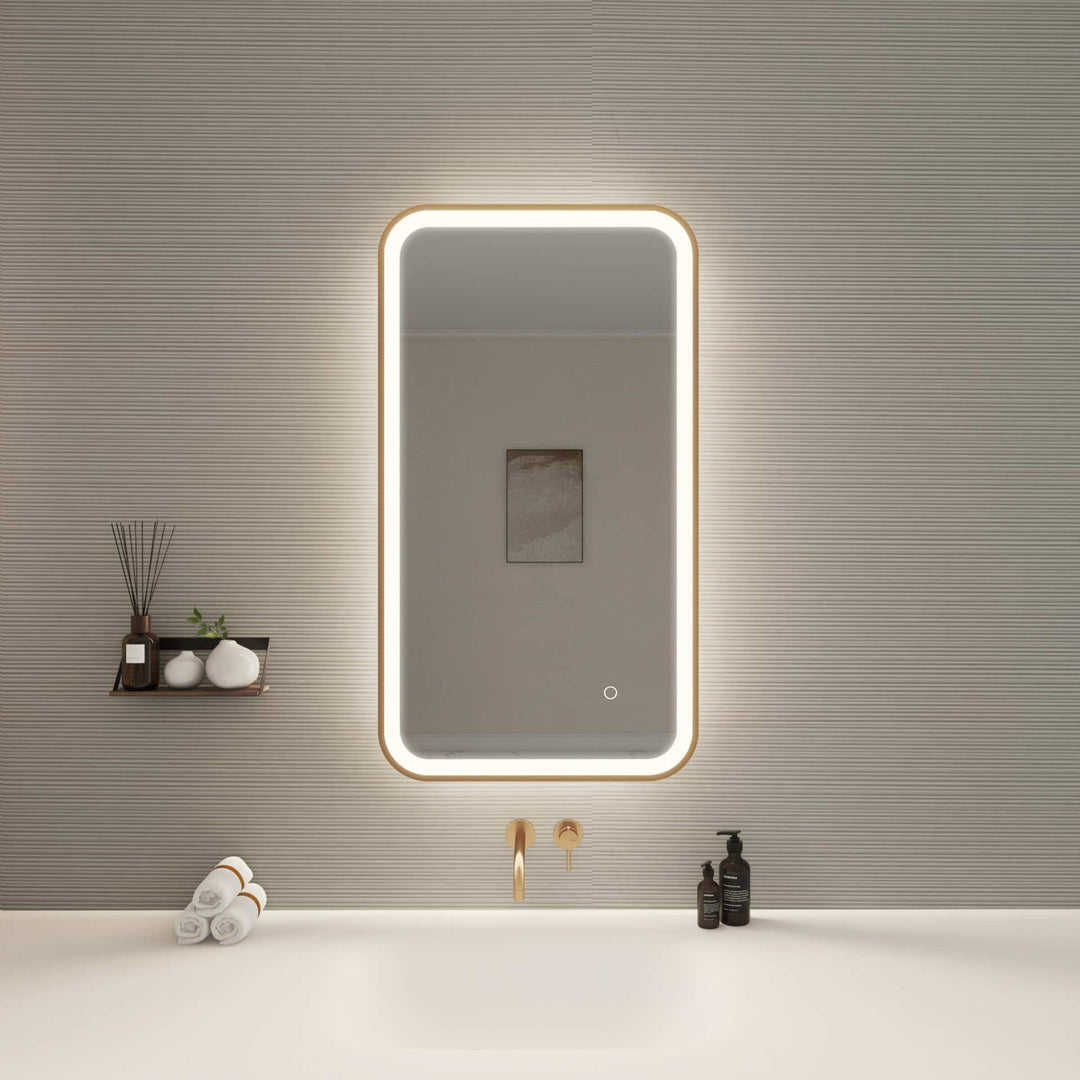 Framed LED Round Mirror II by Elegant - view 26