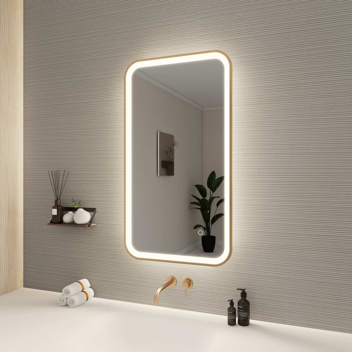 Framed LED Round Mirror II by Elegant - view 27