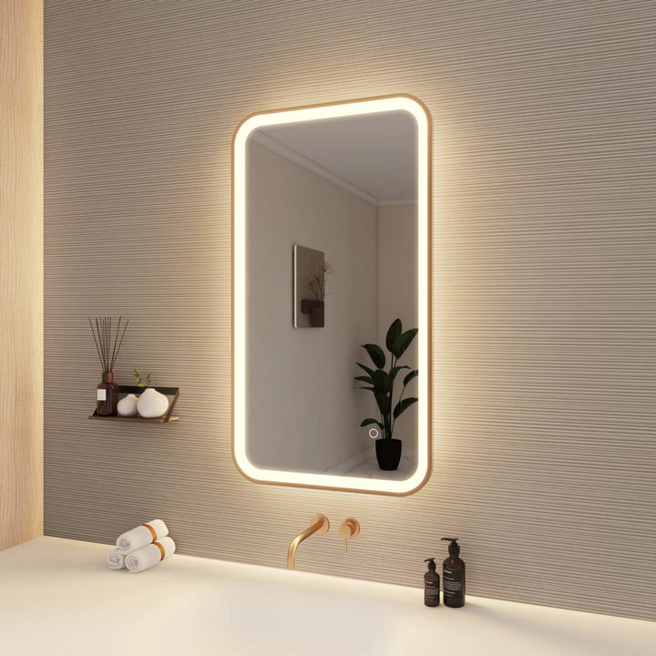 Framed LED Round Mirror II by Elegant - view 29