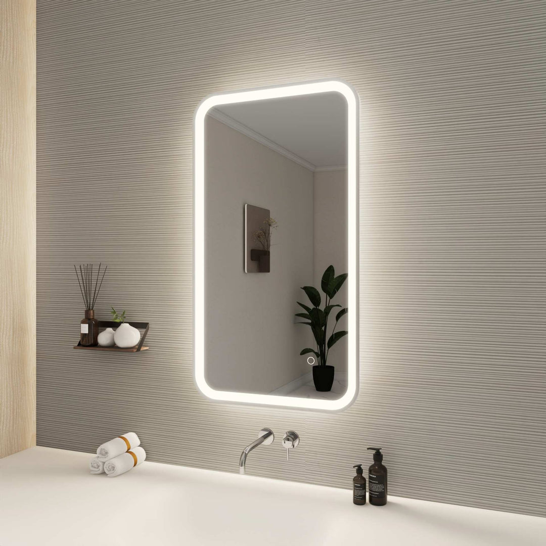 Framed LED Round Mirror II by Elegant - view 33