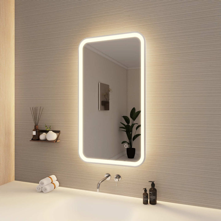 Framed LED Round Mirror II by Elegant - view 34