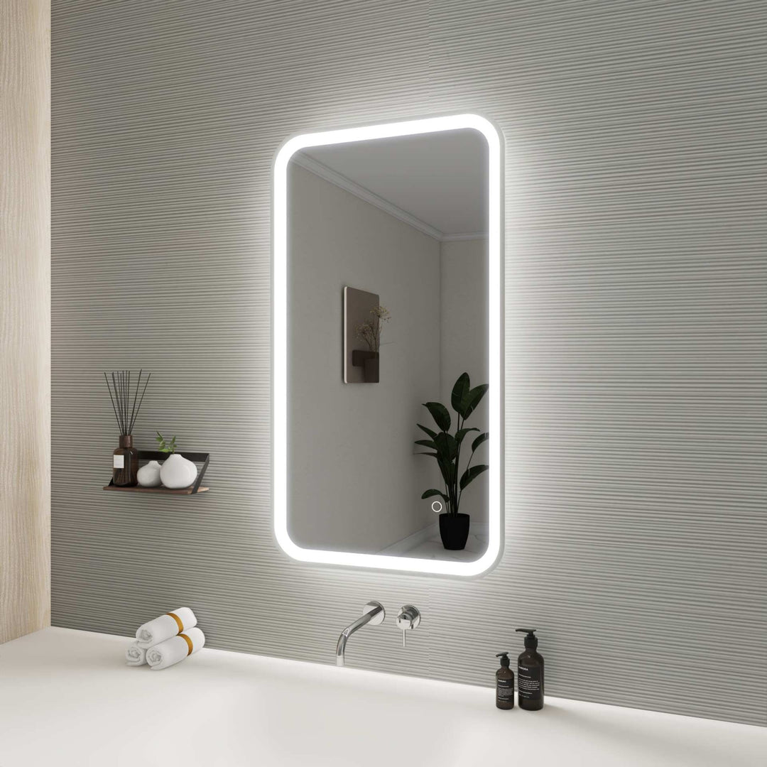 Framed LED Round Mirror II by Elegant - view 35