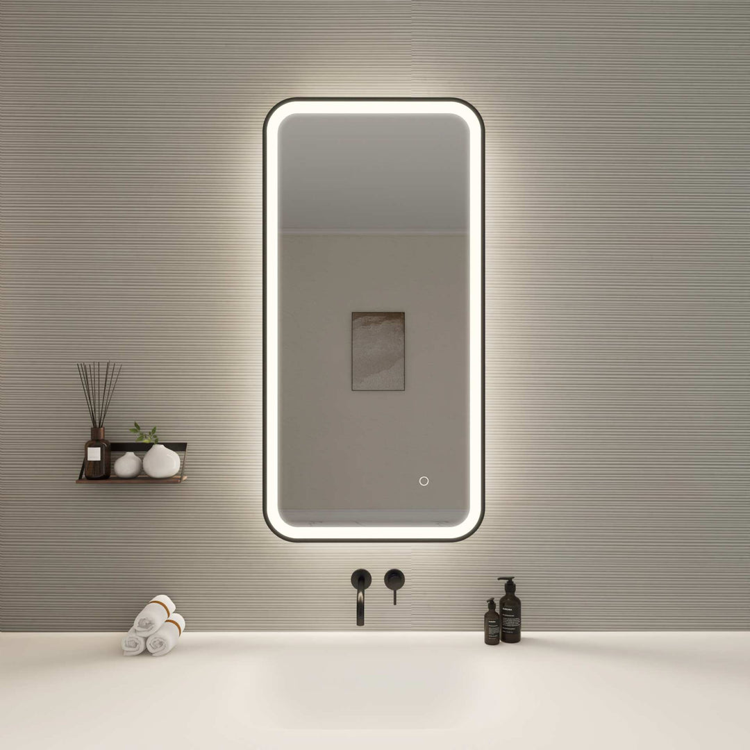 Framed LED Round Mirror II by Elegant - view 38