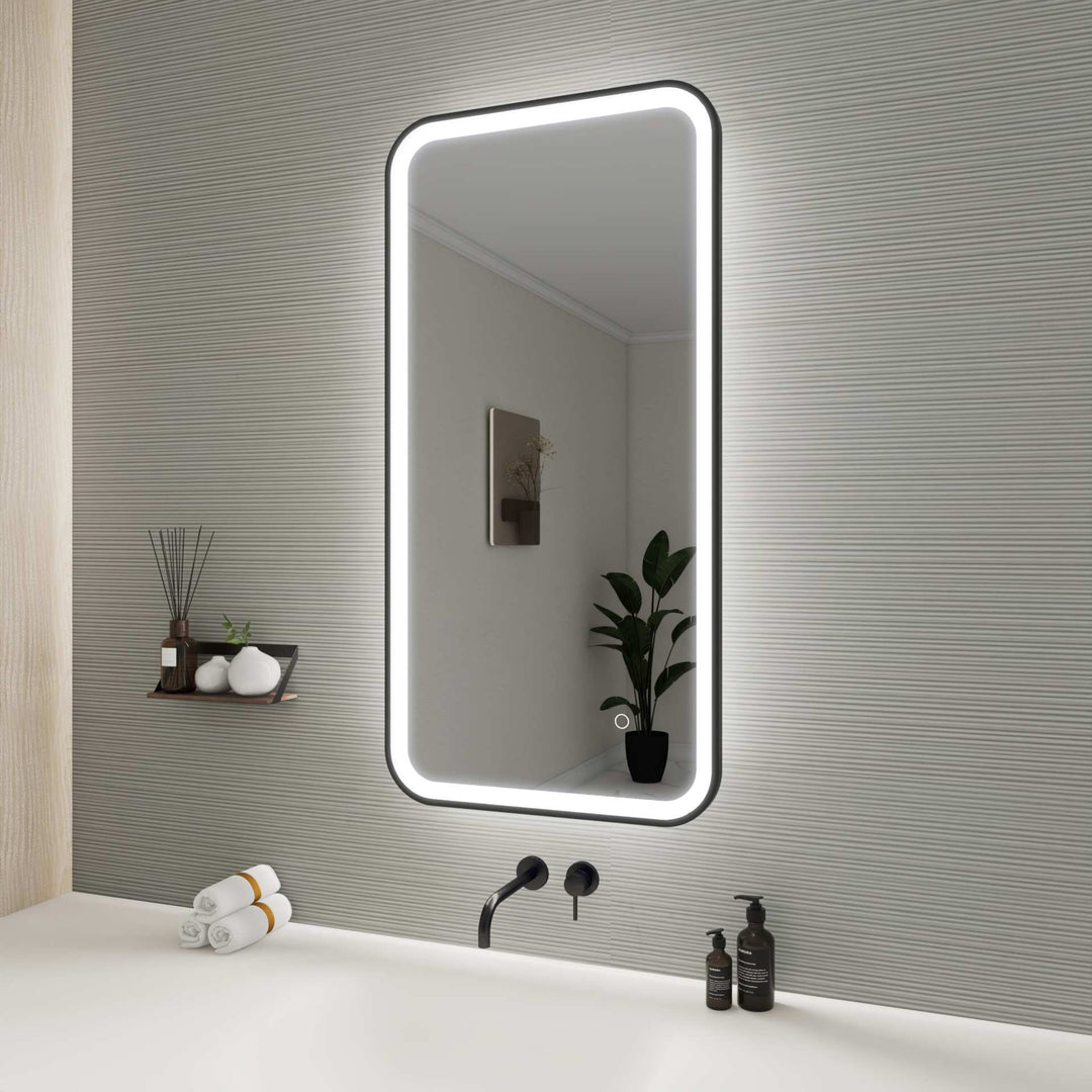 Framed LED Round Mirror II by Elegant - view 41