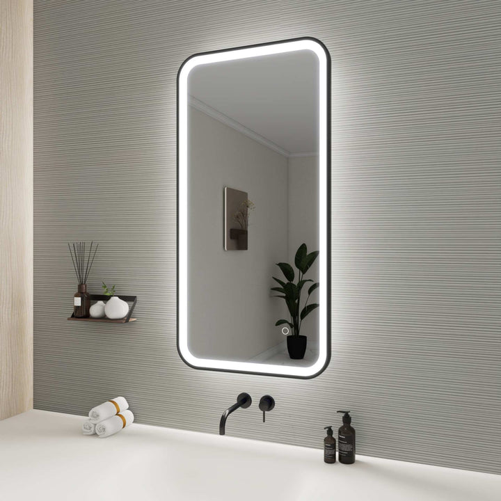 Framed LED Round Mirror II by Elegant - view 41
